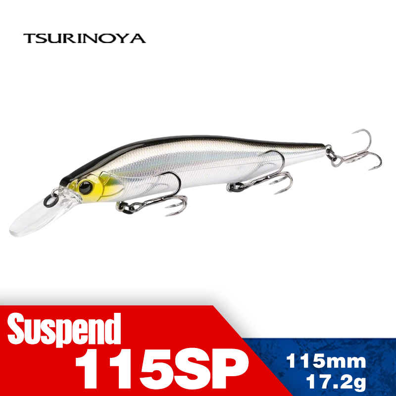 Fishing Lure Jerkbait - TSURINOYA 115mm 17.2g Przynęta Wędkarska Minnow