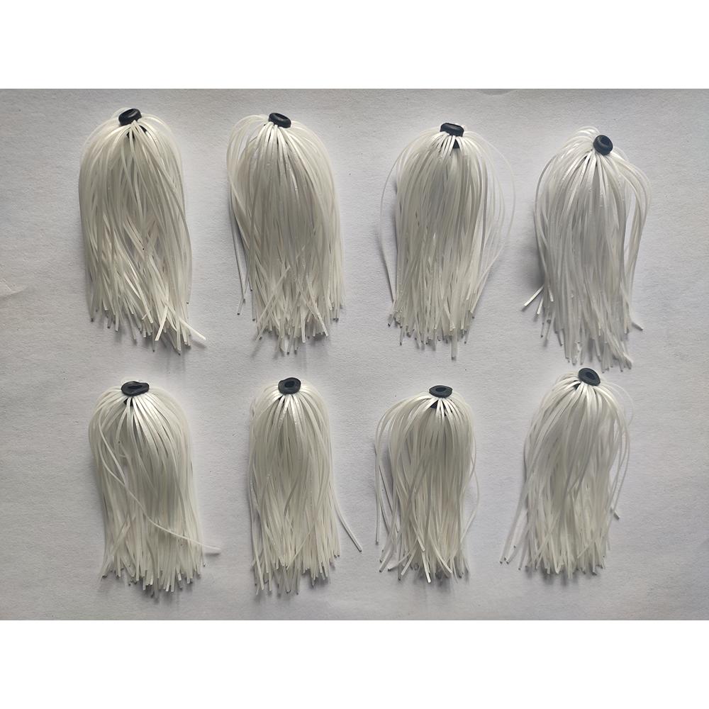 Fishing Lure Buzzbait - 8 zestawów po 50 sztuk silikonowych