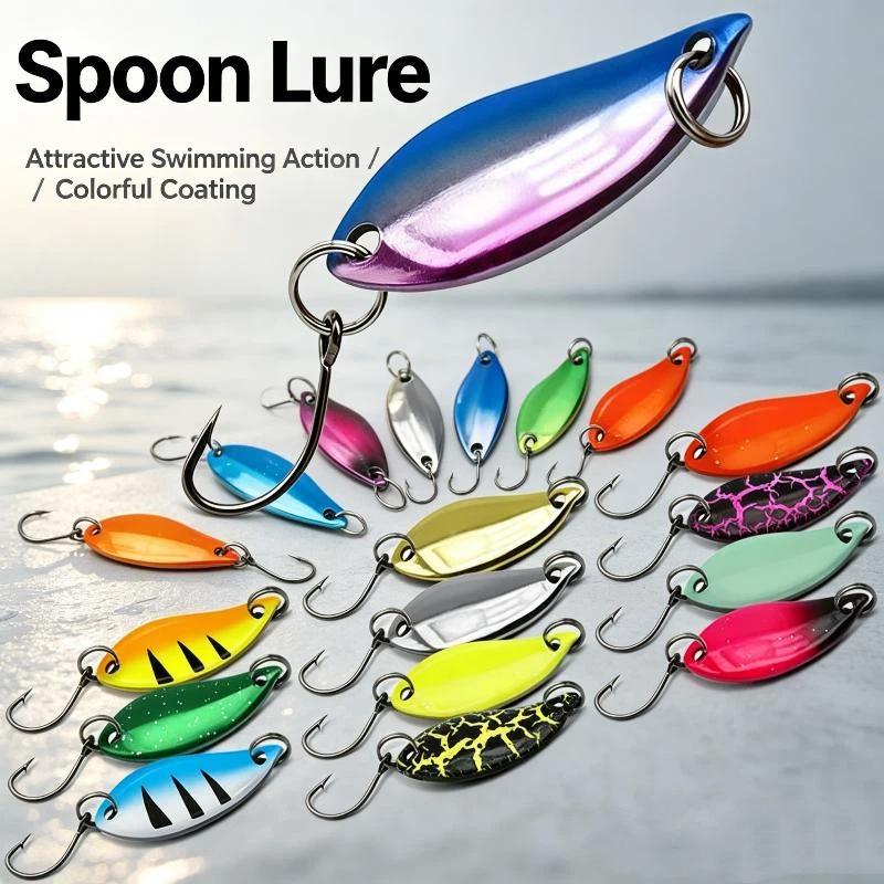 Fishing Lure Spoon - Przynęty wędkarskie typu spoon 2,5 g,