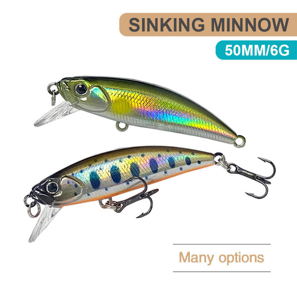 Fishing Lure Jerkbait - 5cm 6g przynęty tonący Micro Minnow