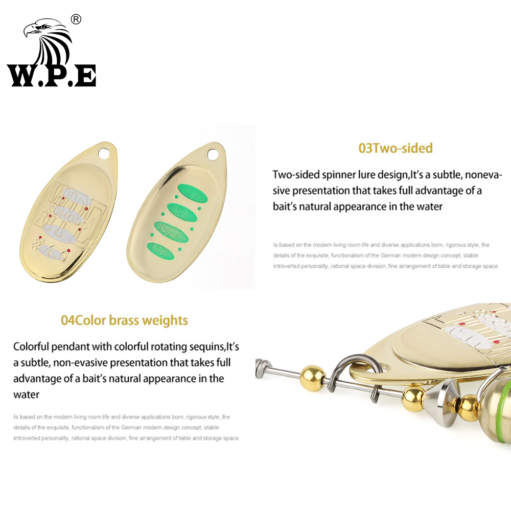 W.P.E KOMODO Spinner Lure 2 sz – Fishing Lure Spinnerbait recenzja i cena