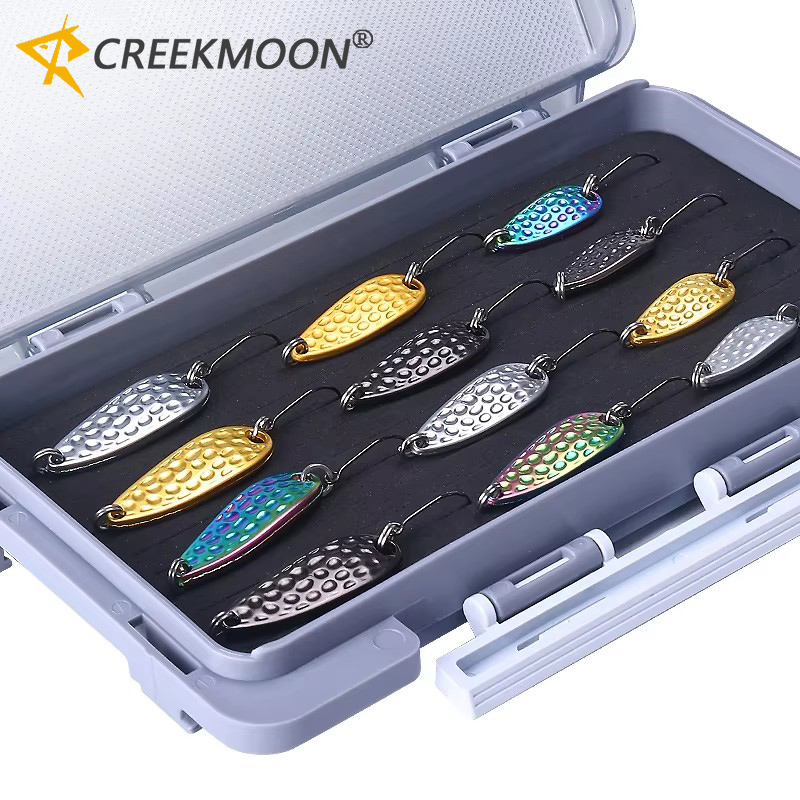 12 szt. metalowych przynęt typ – Fishing Lure Spinnerbait recenzja i cena