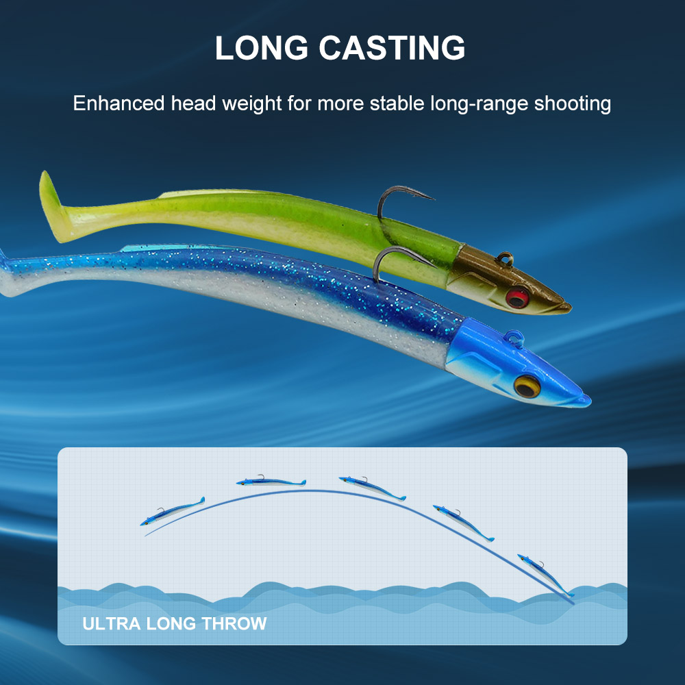 ESFISHING Miękkie Przynęty Węd – Fishing Lure Soft Plastic recenzja i cena
