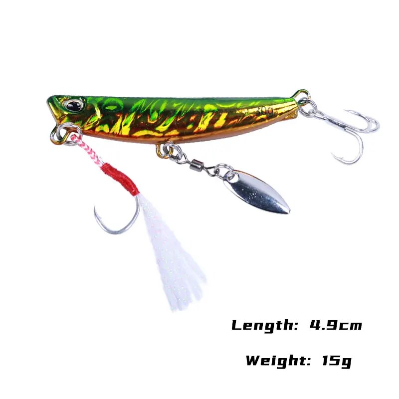 Metal Jig Spoon Fishing Lures  – Fishing Lure Buzzbait recenzja i cena